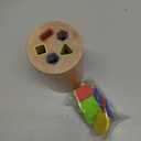 DINORUN Wooden Montessori Toddler Toys - 3 in 1 Sensory Toys for Color Shape Matching, Learning Fine Motor Skills, Educational Toys for Toddlers 1-3, Travel Toys for Boys Girls Gifts