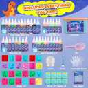 Magic Water Elf Toy Kit, Water Pets Toys for Kids, 36 Gels & 24 Molds, Aqua Fairy Water Gel Kit Squishy Maker, DIY Dinosaurs Space Make Your Own Squishies Sensory Toys, Crafts Gifts for Boys Girls 4+