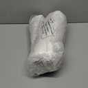 AAAAAcessories D-Shaped Chair Cushions, 2" Thick Dining Chair Pads with Ties and Removable, Machine-Washable Cover, 17" x 16", Set of 6, Pinstripe Brown