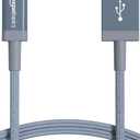 Amazon Basics USB-A to Lightning Charger Cable, Nylon Braided Cord, MFi Certified Charger for Apple iPhone 14 13 12 11 X Xs Pro, Pro Max, Plus, iPad, 6 Foot, Dark Gray (6 Feet)