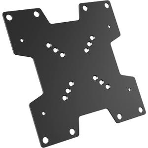 WALI Adapter Plate for TV Mount, Monitor Mount, 200x200 Universal Mount, Convert 75x75, 100x100 to 200X100, 200x200 mm Mounting Holes Patterns (ADP202), Black