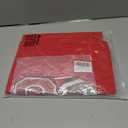 Game Day Shirt Women:Oversized Football Tshirts Glitter Fall Graphic Tees Team Fan Short Sleeve Tops Size L, Red