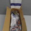 Rope Harness Safety Lanyard 25ft Vertical Roofing Rope With Grab Snap Hooks Shock Absorber Fall Protection Tree Climbing Line Kit Heavy Duty Roof Safety Equipment ANSI CE