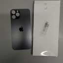 Back Screen Glass Cover Replacement Compatible with iPhone 12 Pro Max 6.7" + Professional Tools (Graphite)