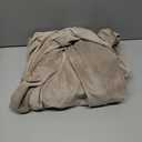 H.VERSAILTEX Velvet Dining Chair Covers Stretch Chair Covers for Dining Room Set of 4 Parson Chair Slipcovers Chair Protectors Covers Dining, Soft Thick Solid Velvet Fabric Washable, Taupe Striped