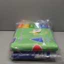 BATATADOCE Kids Rugs for Playroom - Educational Rug with ABC Alphabet,Animals Colors,ABC Rugs for Children Playroom Cartoon Kids Play Mat for Bedroom Decor,Green,4x6 Feet