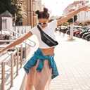 Fanny Packs for Women Men Fashion Waterproof Belt Bag, Cute Waist Pack for Travel Hiking Running