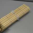UNISHADES No Drill Cordless Bamboo Roman Shades, 35.5×64 in, Natural | Natural material, Light Filtering, Easy Install