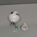 Light Bulb Security Camera -2.4GHz WiFi 1080p Security Cameras Wireless Indoor Outdoor Motion Detection and Alarm,Two-Way Talk,Color Night Vision,Can be Used as a Street lamp