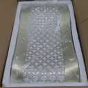 Creative Scents Schonwerk Diamond Lattice Decorative Table Decorations, Centerpieces for Dining/Living Room Table Decor Dish - Coffee Table Decor Best Wedding/Birthday Gift