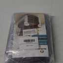 NeColorLife Velvet Recliner Chair Arm Cover, Chair Armrest Covers, Non-Slip Washable Couch Sofa Chair Arm Protector with Pocket (Dark Gray, Set of 2)