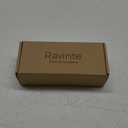 Ravinte 10 Packs (5 Pairs) 3/8" Inset White Cabinet Hinge,Self Closing Hinges for Kitchen/Bathroom/Furniture Cabinets & Doors,Decorative Cabinet Hardware Kitchen Cabinet Hinge with Door Bumper