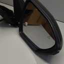 Right Passenger Side Door Mirror Compatible With 2022 2023 2024 2025 Hyundai Tucson With Power Glass Manual Folding Turn Signal Heated Blind Spot Black Replace#HY1321328 (8 Pins)