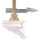 The Hillman Group 122415 White Driller Hook Ceiling Hanger, 1-Pack