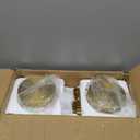 Modern Brass Pendant Lights Kitchen Island Light, Adjustable Hanging Light Fixture with Milk Glass Shade, Farmhouse Pendant Light for Dining Room Bar Over Sink/Table/Counter, 2 Pack