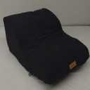 Topmart High Density Extended Foam Dog Ramp&Steps 2 Tiers,11.8" High,Non-Slip Dog Stairs,Soft Foam Pet Ladder with Waterproof Cover,Best for Injured,Older Cats,Pets with Joint Pain (Black)