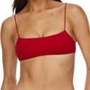 Gottex Women's Beach Time Scoop Neck Bikini Top (Red, S)