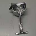 Hand Juicer Squeezer with Ergonomic Heavy Duty Handle  20 oz Bowl Aluminum Lemon Juicer with Pour Spout for Mess-Free Pouring - Manual Citrus Press for Lemon, Orange, Lime, Grapefruit, Pomegranate (Big)