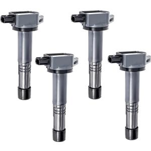 UF602 Ignition Coil Pack Compatible with 2.4L Honda & Acura Model- Accord CR-V Civic Crosstour ILX 2008 2009 2010 2011 2012 2013 2014 2015, Pack of 4