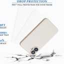 7 x Slim Designed for iPhone 16 Plus Case, Compatible with MagSafe, Full Camera Protection, Anti- Fingerprint/Scratch/Drop, Liquid Silicone 16 Plus Phone Case 6.7" (Antique White)