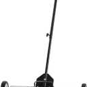 VEVOR 50Lbs Rolling Magnetic Sweeper with Wheels, Push-Type Magnetic Pick Up Sweeper, 24-inch Large Magnet Pickup Lawn Sweeper with Telescoping Handle, Easy Cleanup of Workshop Garage Yard