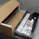 2 Pack Expandable Pull Out Cabinet Organizer 21" Deep with Raising Pad for Framed Cabinets,Upgrade 3 Slide Rails Slide Out Drawers,Roll Out Shelves Adhesive,Adjustable Width 9"-14.1" Black