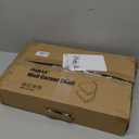 Corner Floating Shelves, Rustic Brown Wood, Set of 2, Wall Mount Storage with Guardrail for Bathroom Kitchen Living Room (White)