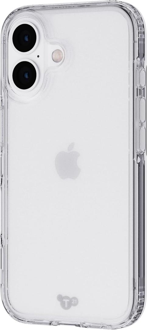 tech21 EvoClear for iPhone 16 Transparent - Impact Protection Case - in Clear (Standard)