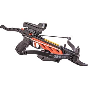 Bear X Desire RD Self-Cocking Crossbow with Red Dot Sight 3 Premium Bolts, Black, One Size