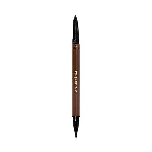 tarte double take eyeliner – 2-in-1 Pencil Eyeliner for Bold All-Day Wear, Waterproof, Easy to Apply, Vegan, Cruelty-Free