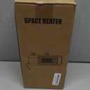 Smart WiFi Black Stainless Steel Dog House Heater Thermostat Eco-Mode Soft Light 1200W Chew-Proof Indoor Safe Pet Heater Custom