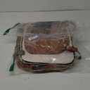 LOVEVOOK 40L Travel Backpack for Women & Men, Airline Approved Carry On Luggage with 3 Packing Cubes, TSA Overnight Bags, Waterproof Personal Item Bag, Weekender Essentials Backpacks fits 17" Laptop (Brown-beige-black)