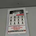240 Piece Plastic Automotive Fastener Assortment Kit, Body Trim Rivets Push Connectors