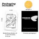 2 Sheets Waterproof Temporary Tattoo Last 7-15 Days, Framed Bloom | Semi Permanent Tattoos30s Apply Realistic Body Stickers for Beach Parties Festival Daily Wear, Fake Tattoo for Women & Men