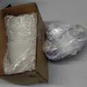 Westinghouse 77847 3LGT WHT Fros 3 Frosted Ribbed Glass Ceiling Fan Light Kit, No Size, WHITE