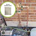 GardenPal Backflow Preventer Cover, Water Pipe Insulation Cover, Freeze Protection, Reusable for Your Pipes, Valves, Sprinkers and Irrigation System in Winter or Sun Exposure (35 * 45cm /14 * 18 inch)