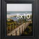 8x10 Picture Frame, Table Top or Wall Mount, Black, 1 Pack