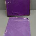 ReliThick 12 Pack 12 Pack Metallic Paper Gift Bag with Handles and Tissue Paper 11.8 x 10 x 4'' Thank You Favor Bag for Christmas Thanksgiving Wedding Bridesmaid 5 Senses Gifts (Dark Purple,Gold)