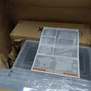 12 Pack Clear Shoe Storage Organizer with Magnetic Door,Stackable Plastic Shoe Boxes for Sneakers,Boots,and Heels,Space-Saving Foldable Shoe Rack for Closet,Durable Shoe Cabinet Organizer,White