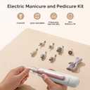 MelodySusie Anti-Dust Pedicure Nail Drill PC760G for Thick Toenail Filing