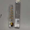 MYEARAYS 40 Watt Decorative Vintage LED Light Bulbs, T185 Extended Bulb 4W LED Filament Edison Bulb,2700K Oversized Warm Lights,Dimmable E26 Lamp Base,1-Pack-Clear