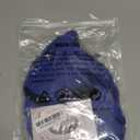 yuehong Men Short Curly Blue Wig Layered Anime Cosplay Costume with Big Beard Heat Resistant Synthetic Fibers Fluffy Durable Breathable Wig