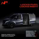 A-Premium Right Passenger Side Sliding Door Lock Actuator Compatible with 2004-2010 Toyota Sienna, Sliding Door Lock Release Motor - Actuator Only, Without Latch