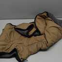 AOFITEE Dog Coat, Waterproof Dog Jacket, Dog Winter Coat with Harness Hole & High Collar, Warm Fleece Dog Snow Jacket for Cold Weather, Reflective Dog Snowsuit for Large Dogs, Great Dane, XXXL (Brown)