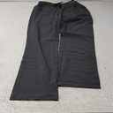 clothin Men's Lightweight Elastic Waist Pants Drawstring Athletic Sweatpants with Zipper Pockets for Hiking Casual Travel (31W x 32L, Grey)