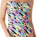 RELLECIGA Women's Strapless One Piece Swimsuit (XX-Large)