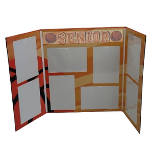 Dunzoom Basketball Senior Night Gifts Basketball Picture Frame for 4x6 Photographs 8 Photo 2025 Senior Night Picture Frame Graduation Gifts for Sport Theme Party Favors Supplies