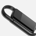 Mini Smart Audio Mini Recorder 64GB Voice Activated Dictation Recorder Keychain