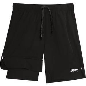 Reebok Boys Athletic Shorts - 1 Pack or 2 Pack Lightweight Performance Mesh Basketball Shorts for Boys with Compression Liner, XL 