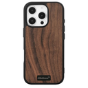 for iPhone 16 Pro Max Magnetic Wood Case. Unique & Classy Shockproof Protective Cover. Compatible with MagSafe Magnetic Charging. (Walnut Wood, iPhone 16 Pro Max (6.9")